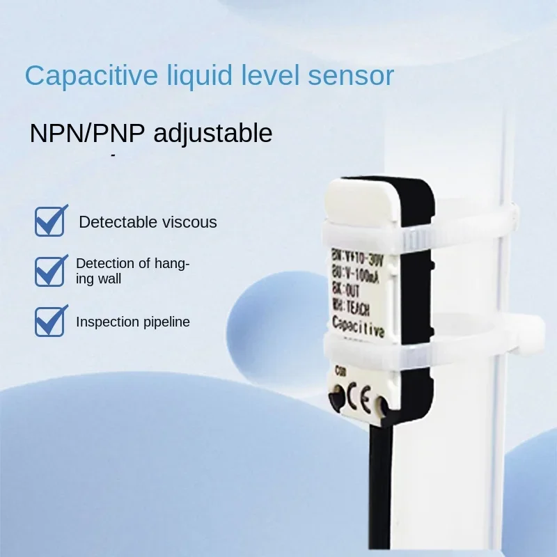 

Detect viscous wall-mounted capacitance liquid level sensor Pipeline detection NPN/PNP adjustable