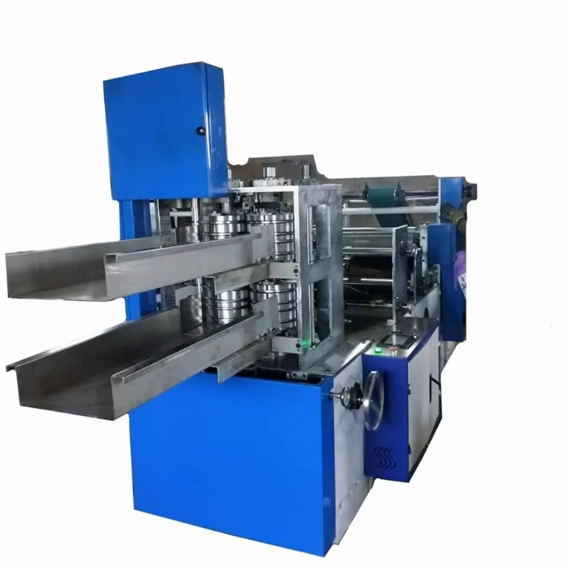 High Quality High Speed Napkin Paper Machine  Napkin Making Machine with Embossing Roller