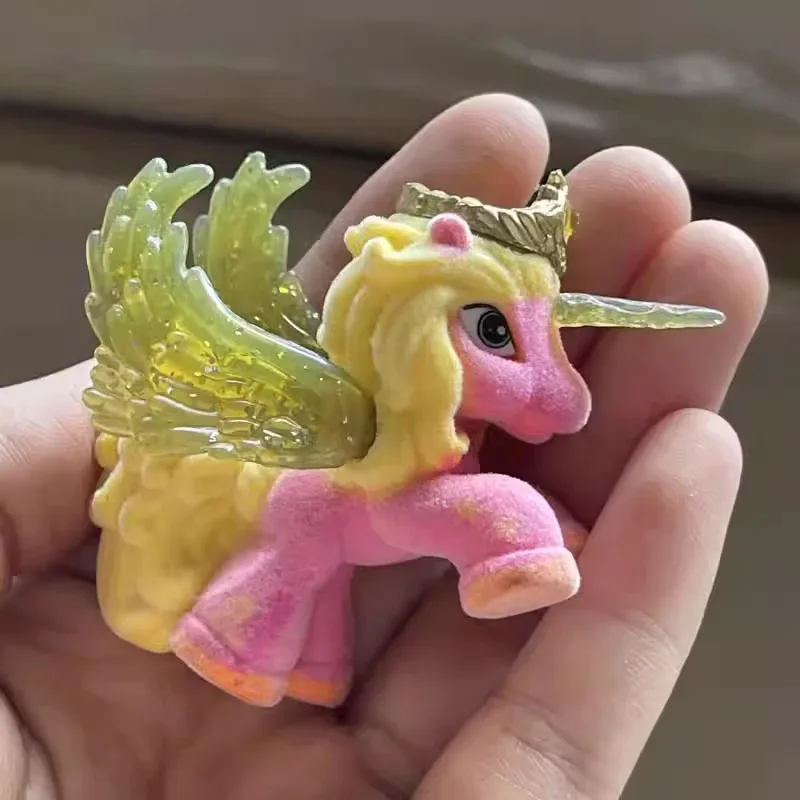 Anime Filly Funtasia Blind Bag Box floccaggio Pony Wing eczema Sparkle Fabian Ashia Melody Royal Figures Model Doll Toy regalo per bambini
