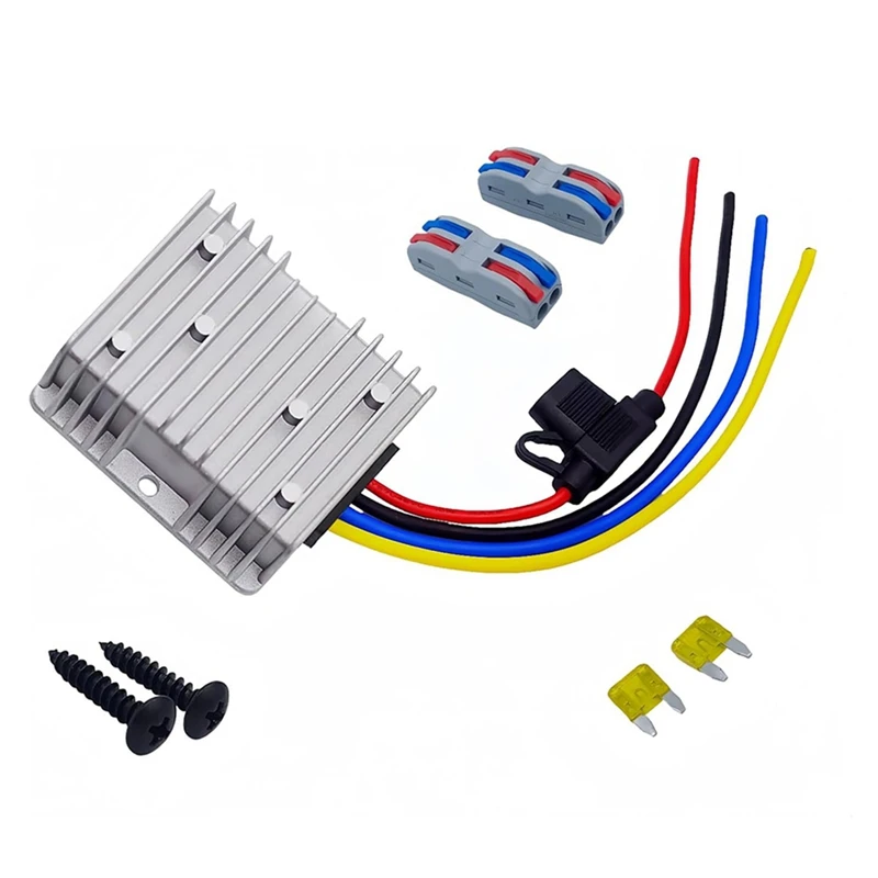 

AA46 Power Converter DC 36V/48V Stepby Step To 12V 20A 240W DC To DC Converter Regulator, Waterproof Power Module