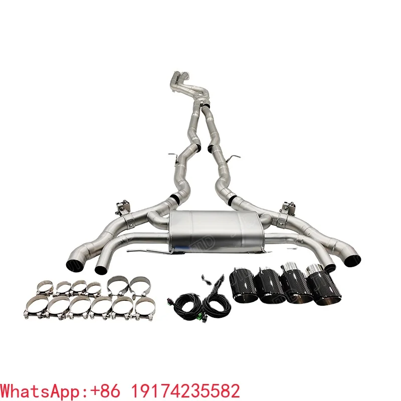 

Performance Valved Exh-aust Catback System for BMW X3 M X3M F97 Exh-aust