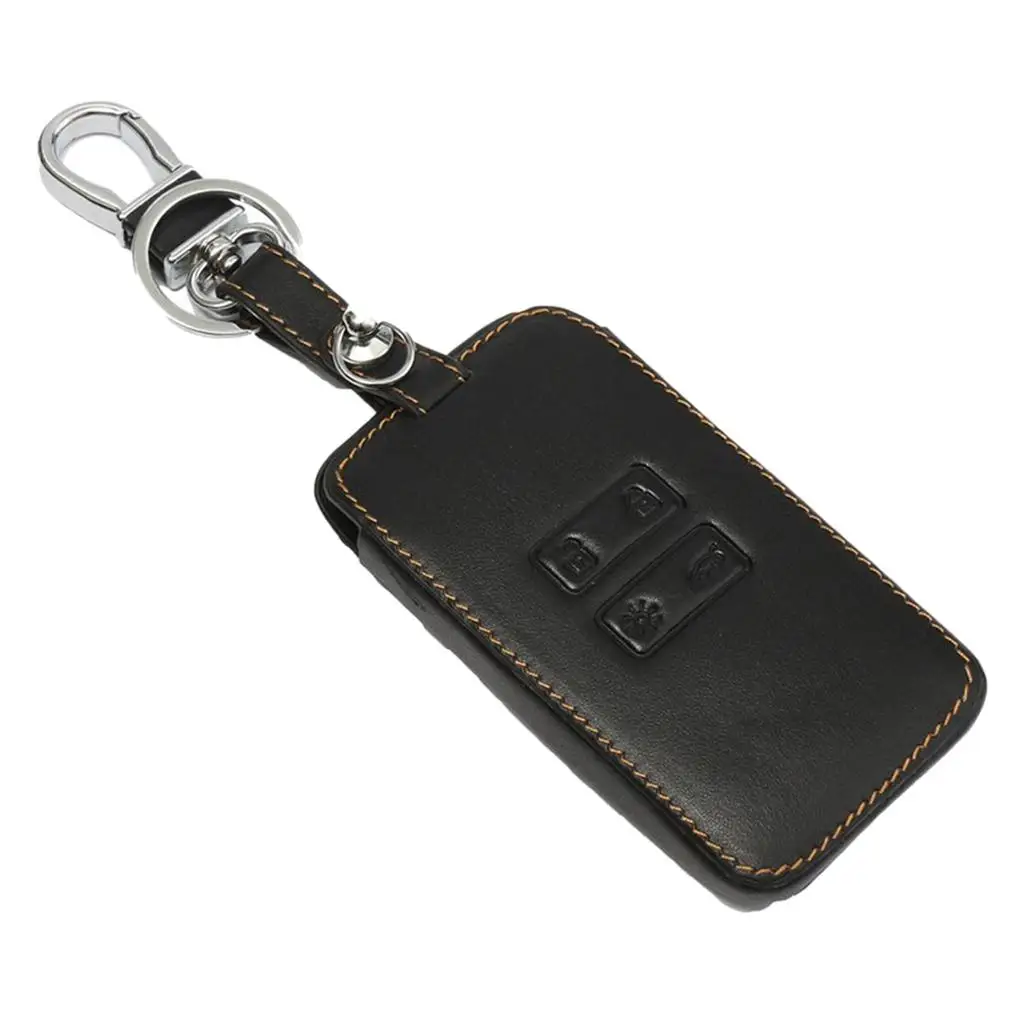 

PU Leather Car Key Case Stylish Keychain Holder Protective Cover for Vehicle Keys