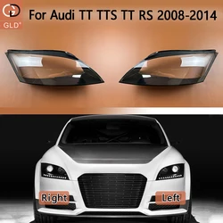 Headlamp Lamp Shell Transparent Mask Headlight Cover Lens Plexiglass Replace Original Lampshade For Audi TT TTS TT RS 2008-2014