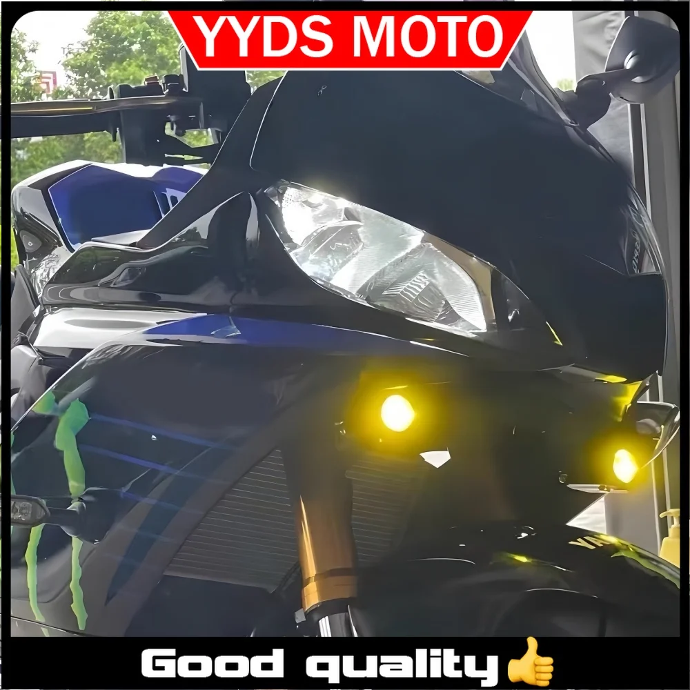 

【Good quality】Spotlight bracket for Yamaha YZF-R3 motorcycles (2019-2023): concealed, non-destructive installation.Yamaha YZF-R3