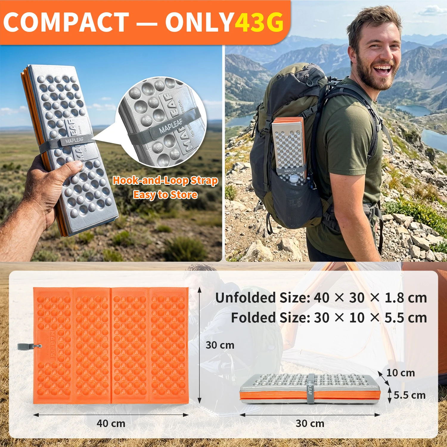 MAPLEAF Egg Nest Folding Cushi - Outdoor Camping Rug ulasan dan harga