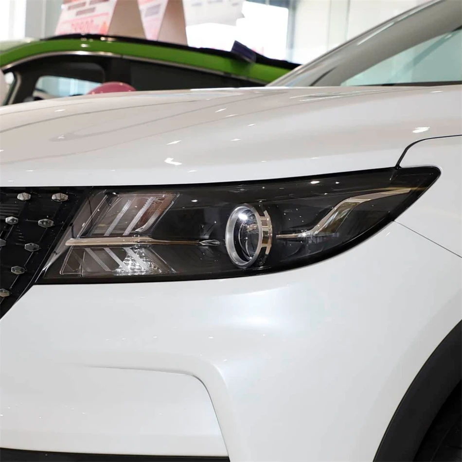 For Dongfeng Fencon IX5 2018 2019 2020 2021 Car Accessories For Cars Polycarbonate High Gloss Fully Transparent Headlight Cap