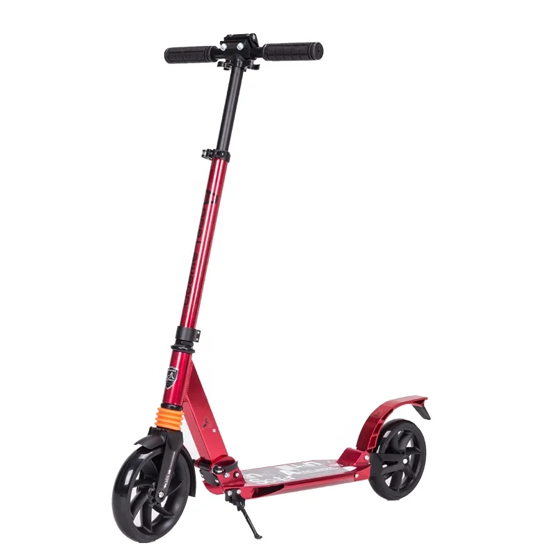 

STLF New Design High Quality Cheap Two Big Wheel Folding Foot Kick Scooter for Adult Manufacturer