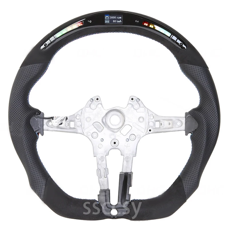 

Светодиодный руль из углеродного волокна для BMW F10 F20 F30 M3 M6 F36 F22 F11, модификация рулевого колеса автозапчастей