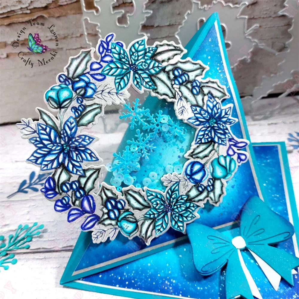 Stellar Sparkle Hot Foil plate 2023Stamps Metal Cutting Dies Hot Foil Scrapbook Paper Card Album DIY Craft Decoration Christmas view 4
