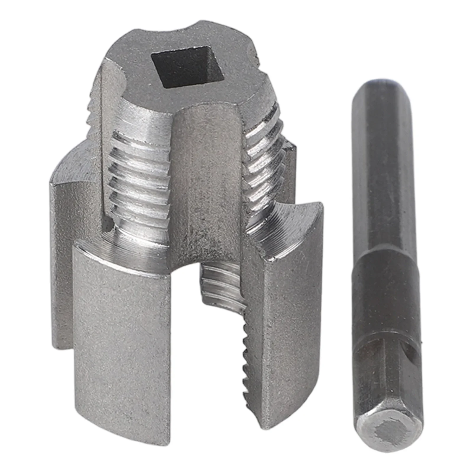 4-point Water Pipe Inner Hole Opener Electric Drill Hexagonal Plastics Pipes Threader Maker Detachable Double Head Tapping Tools