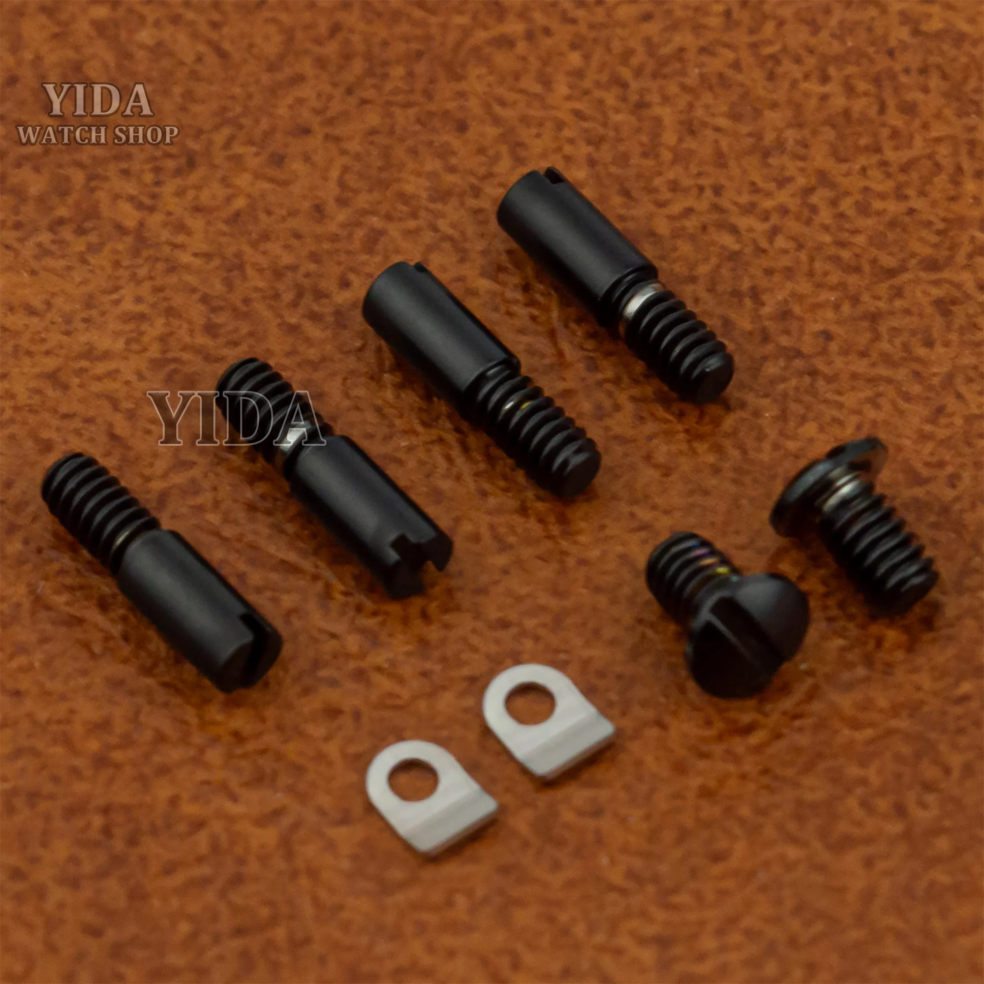 PVD Black Watch Crown Guard Uhrenzubehör für PAM 5218 Crown Guard 6497/6498/ST3600 Uhrwerk MOD Teile Reparaturwerkzeuge ersetzen