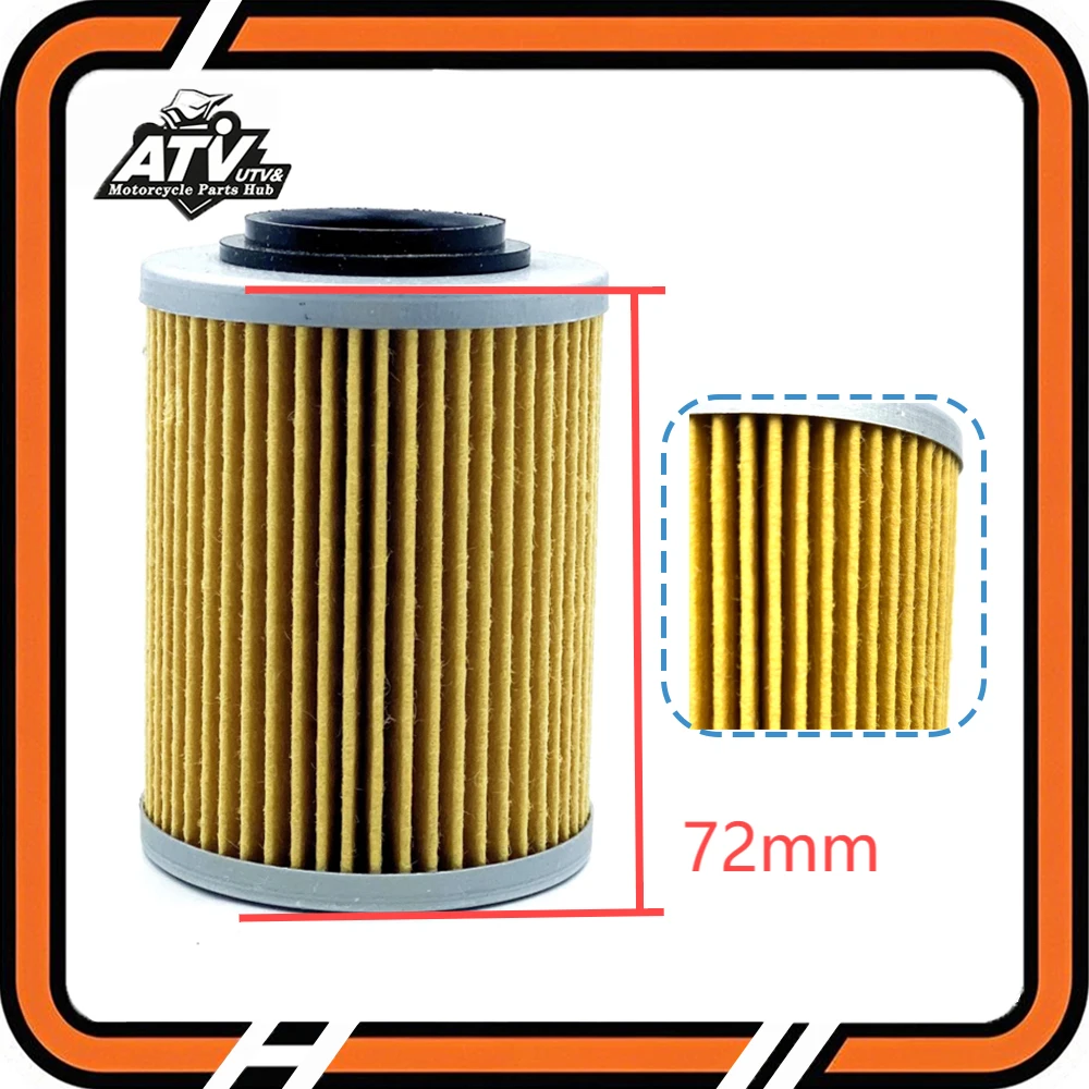 

Oil Filter Element For HF152 CFMOTO X8 CF400AU BRP CANAM 400 0800-011300 Hisun ODES 800cc 21040111601 420256188