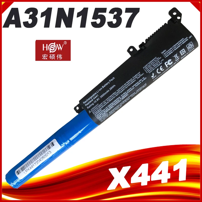 A31N1537 Battery For Asus VivoBook X441 X441U X441S X441SA X441SC X441UA X441UV