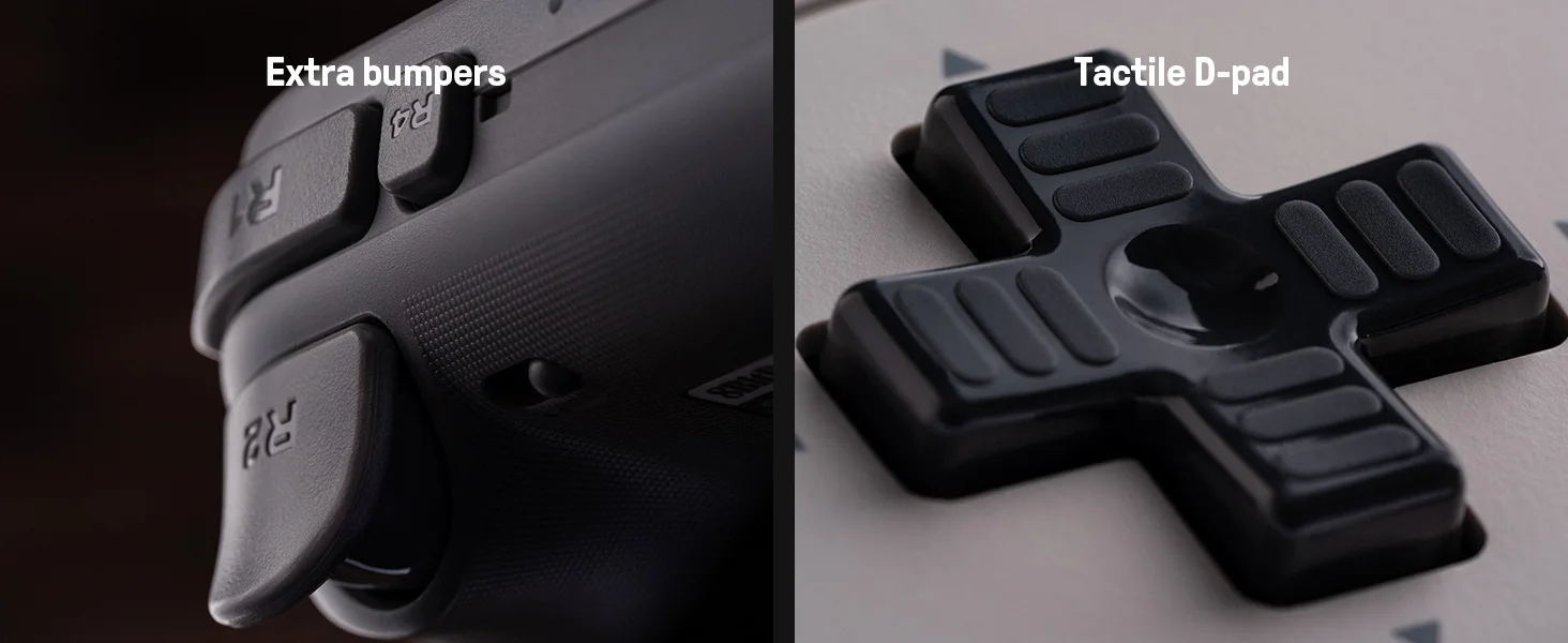 8BitDo Pro 3 Wireless Gamepad, Bluetooth-Gamecontroller mit TMR-Joysticks für NS Nintendo Switch 2, PC Windows, ANDROID, iOS – Detail 11