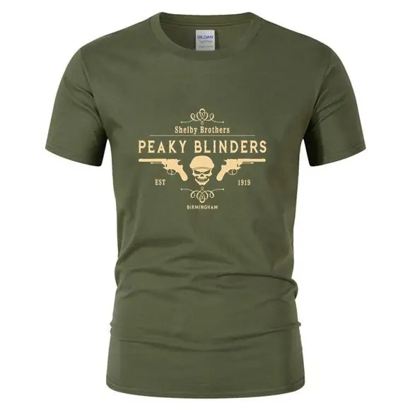 Peaky Blinders Men T Shirt Shelby Brothers Novelty Short Sleeve Tees Mens White T-Shirts Women Men Awesome TShirt XS-XXXL