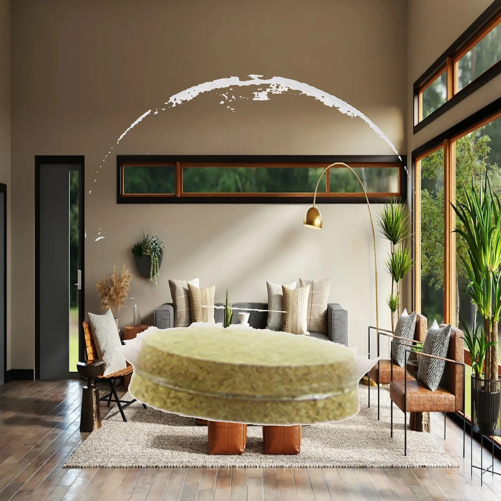 Glass Cloche Dome with Cork Base for Thanksgiving Table Display of Mini Statues and Christmas Ornaments Collection