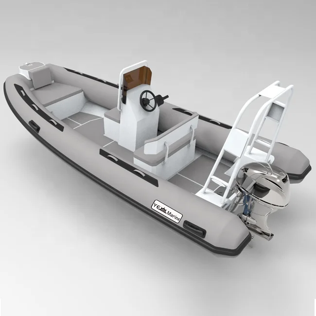 Aluminum RIB Inflatable Hypalon/Orca Dinghy 500 With 5083 Welded