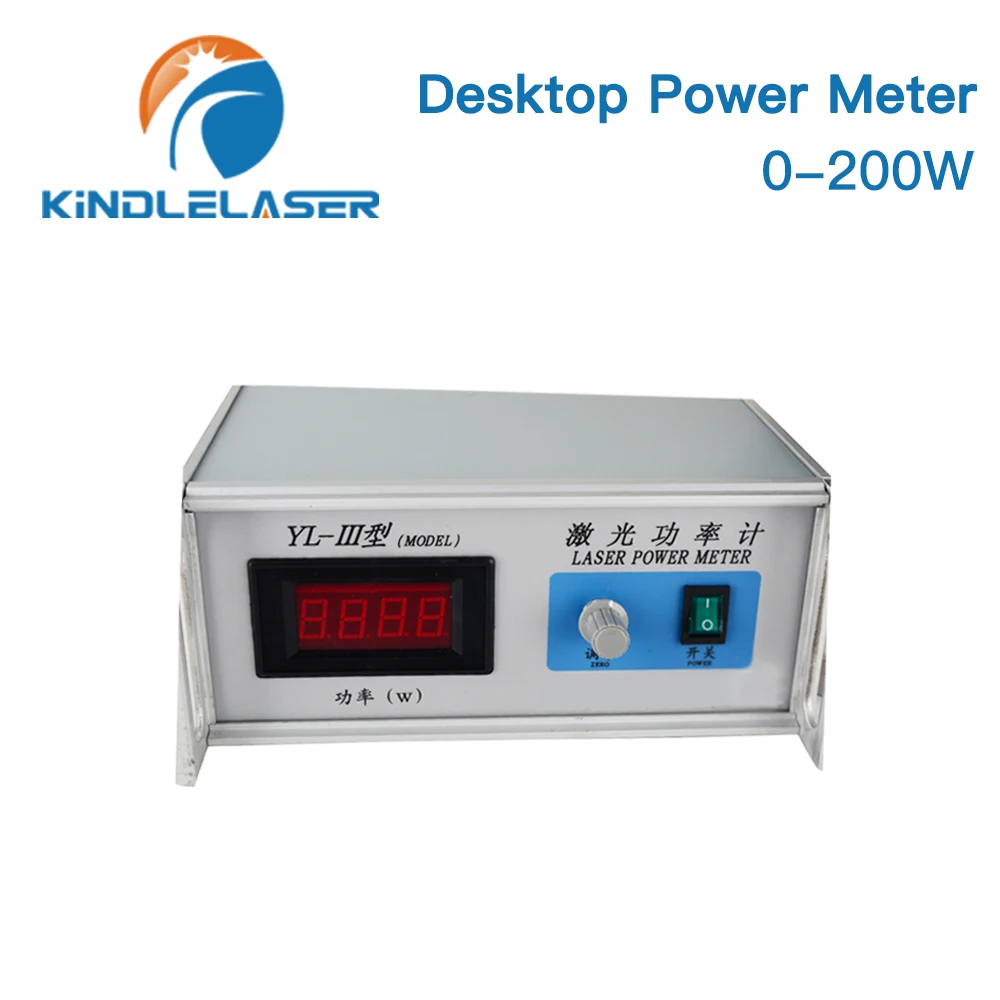 Gamma da tavolino 0-200W della prova del misuratore di potenza del Laser di CO2 di KINDLELASER uso lunghezza d'onda 10.6um tensione in ingresso ca 220V Modle YL-S-III