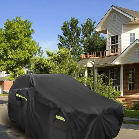 현대 Custo 전천후 자동차 커버 6-in-1 방수 방진 UV 방지 Snowproof 스크래치 방지 보호