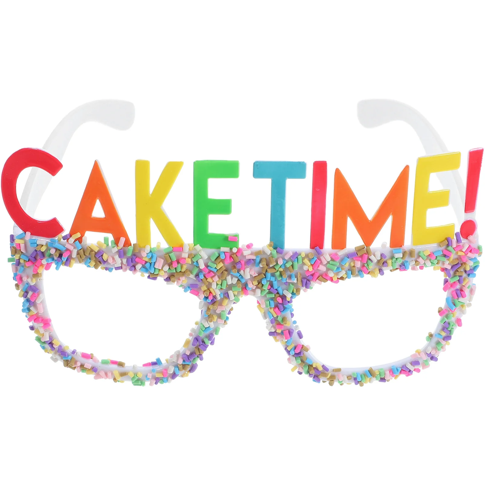 

1 Unit Decorative Birthdays Glasses Bright Colored Reusable Party Eyewear for Birthday Celebration Fun Gifting Idea Festival