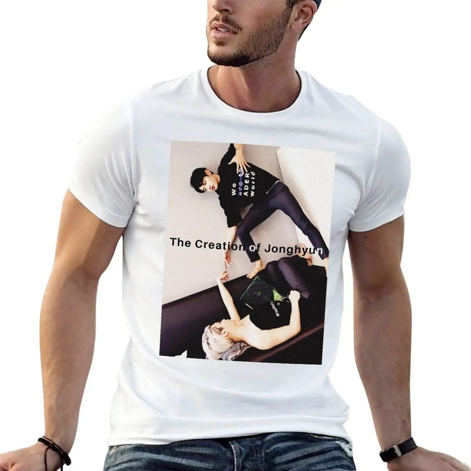 

SHINEe |The Creation of Jonghyun. T-Shirt t shirts for man cotton soft man t shirt designer t shirts with prints T-shirt