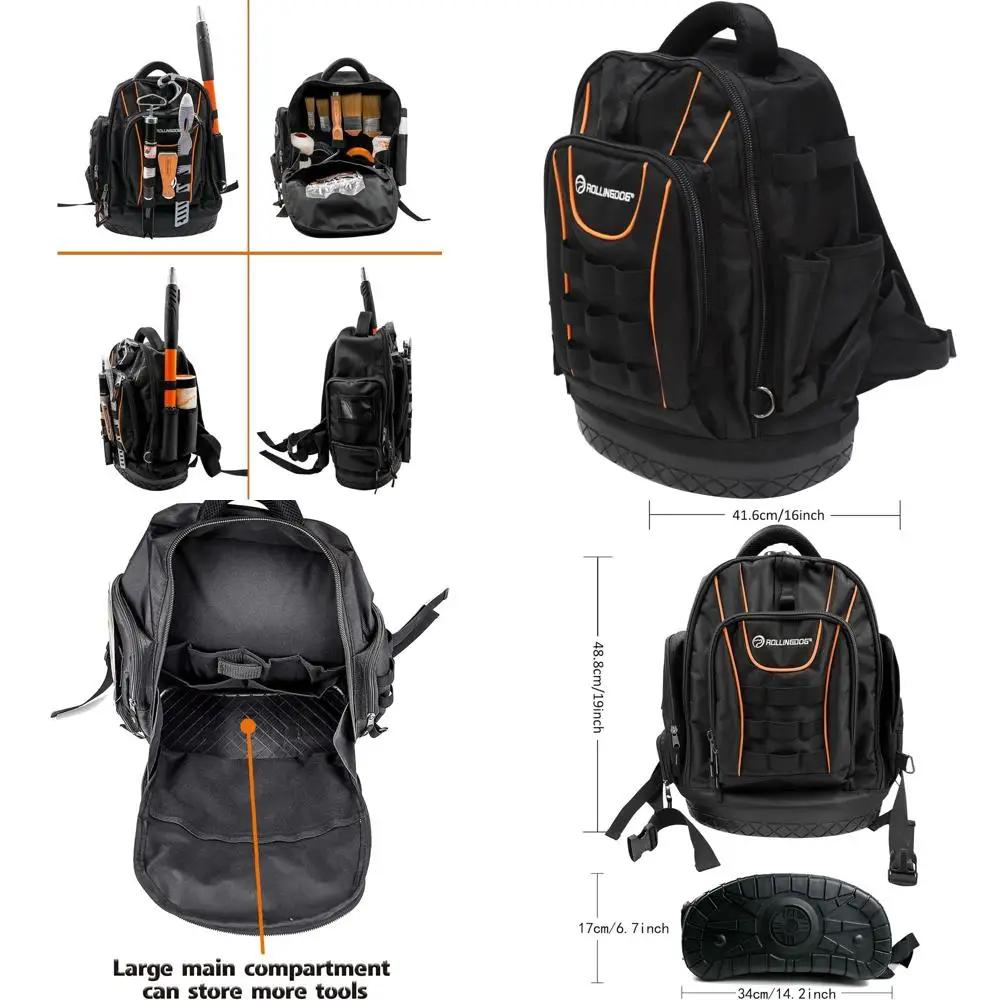 

Durable Painter's Backpack: Versatile Storage for All Your Painting and DIY Tools