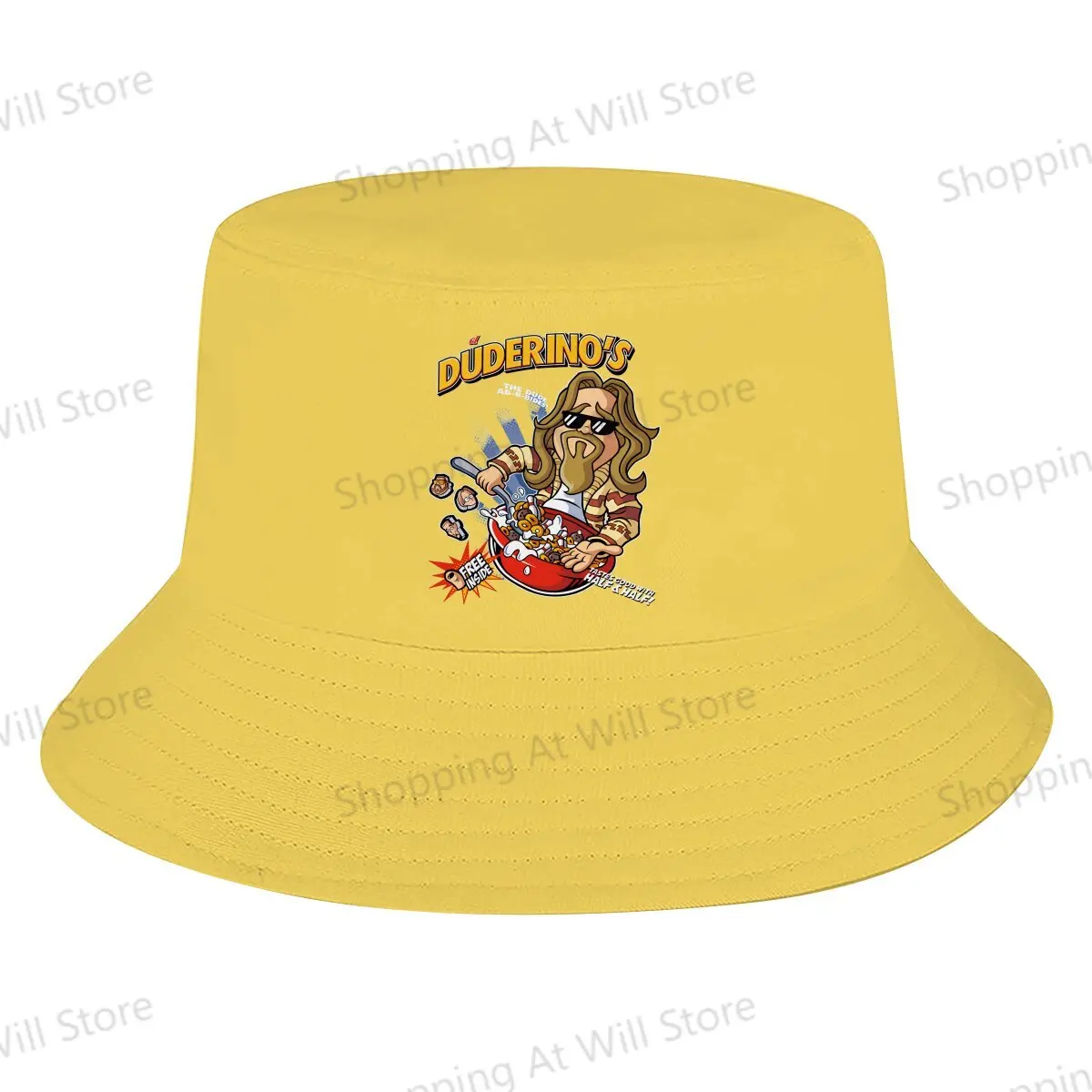 Leisure Fashion  Duderino’s Men's and Women's Fisherman Hat The Big Lebowski Beach  Hat Boyfriend gift