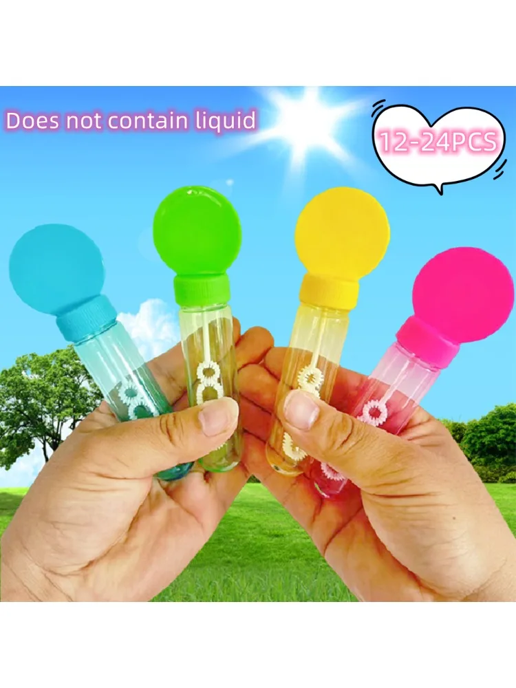 12/24 Stuks Vloeistof Gratis Bubble Lege Buis Verjaardag Bruiloft Gast Cadeau Decoratie Kerst Carnaval School Prijs Cadeaupakket - afbeelding 2
