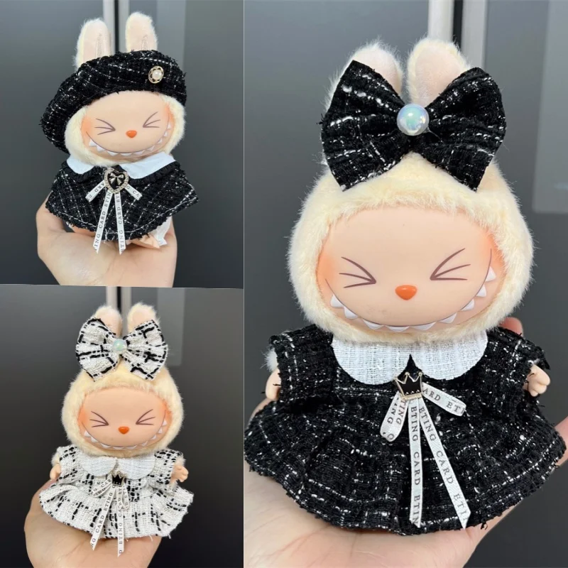 

Mini Doll'S Clothes Outfit Accessories for 17cm Labubu clothing Accessories No doll