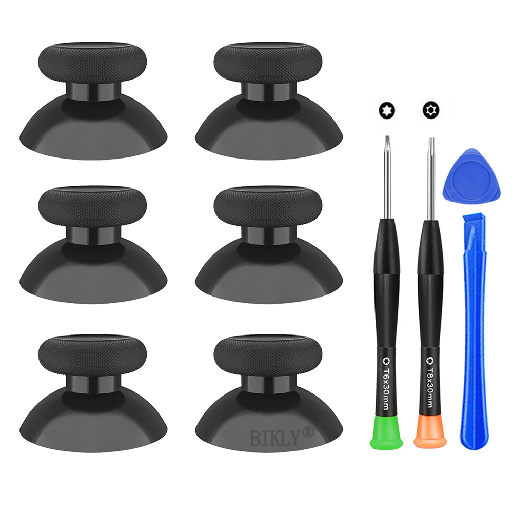 Thumbsticks de Substituição para Controle Xbox Series X/S e Xbox One S/X, Kit de Peças de Reparo para Joystick Analógico, Acessórios para Gamepad