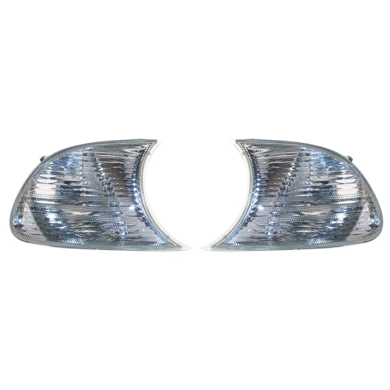 63126904307 63126904308 Car Clear Side Marker Signal Blinker Corner Parking Light Lamp for -BMW E46 3 Series M3 Coupe 1999~2001