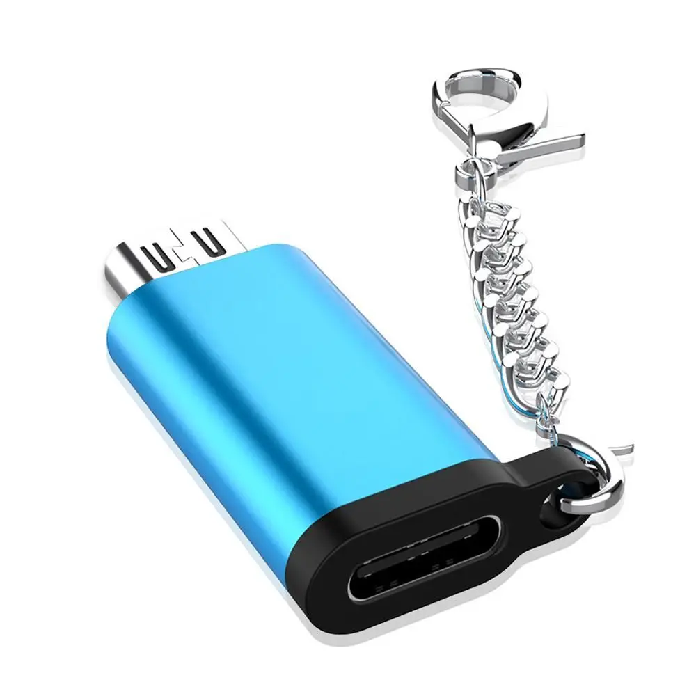 كابل بيانات هاتف لوحي صغير سريع نقل موصل Type-C إلى المصغّر USB أنثى إلى ذكر OTG محول محول #2