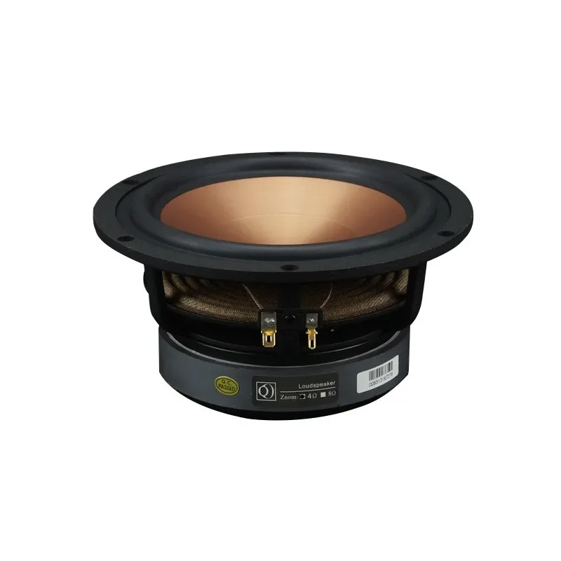 

For 6.5 "speaker 6.5" Subwoofer Medium Bass Hifi Aluminum Ceramic Black Gold Diamond Cast Aluminum Bookshelf Speaker