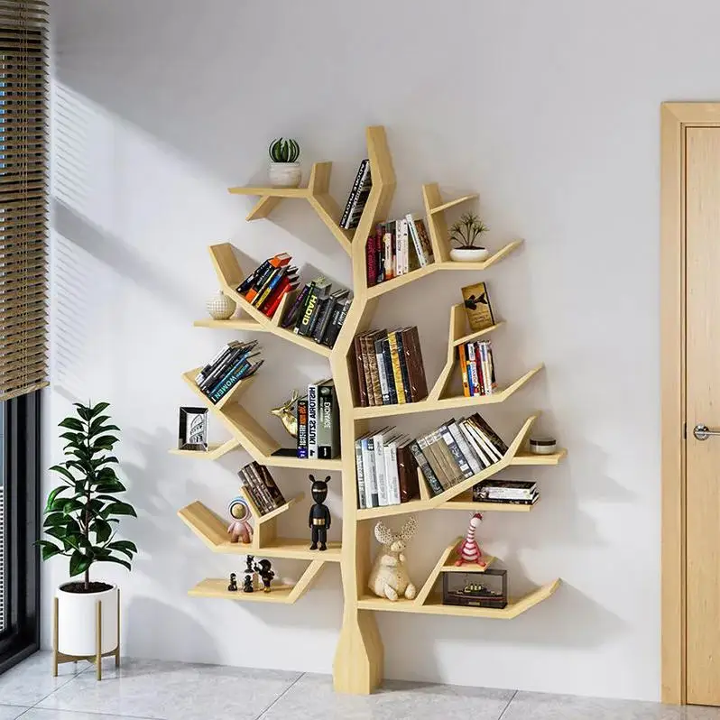 Chiquitos Custom Design Tree Shaped Wood Bookshelf Hot Sale Children's Reading Corner Book Corner Australian Home Furniture
