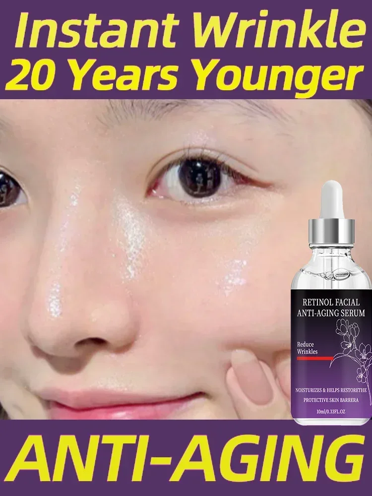 

Instant Anti Wrinkle Aging Effect Remove Facial Wrinkles Fine Lines Around The Eyes Crow's Feet Neck Wrinkl Serum Facial