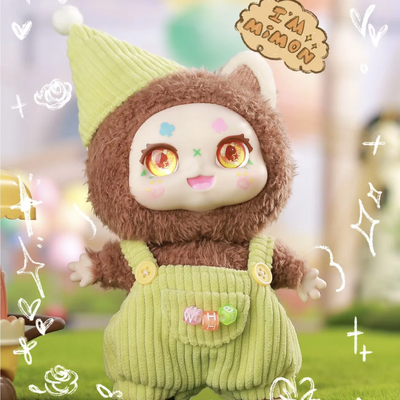 Kimmon Mimon I\'M Mimon Series Blind Box Toy Kawaii Doll Backpack Pendant Mystery Box Cute Anime Figure Kids Surprise Gifts