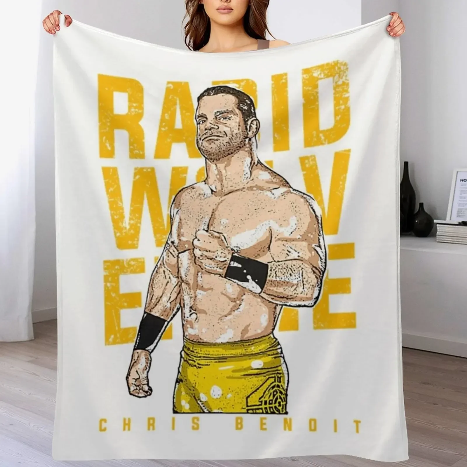 

Chris Benoit T-ShirtChris Benoit Throw Blanket Compact Warm Blanket for Car Road Trip