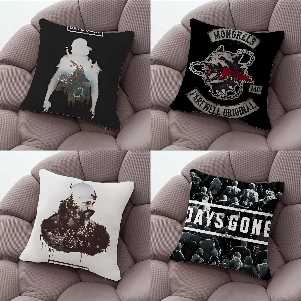 

Game D-Days Gone Pillow Case Pillow Case Living Room Sofa Cushion Cover Suitable For Home Bedroom Room Decoration