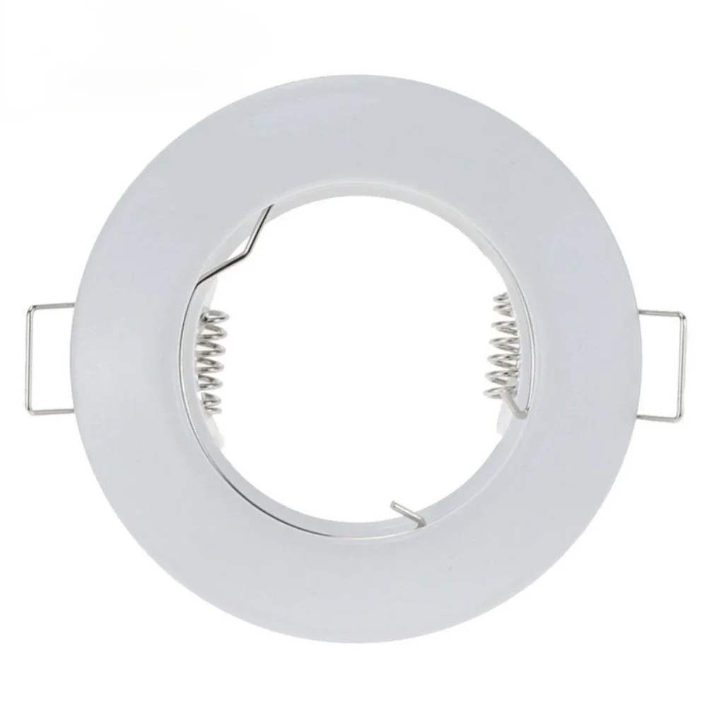 Recessed Led Spot Light Frame Round Adjust MR16 GU10 LED Module LED Downlight Holder with Black