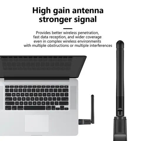 【MT7601 Mini USB WiFi Adapter 150Mbps Wireless Network Card RTL8188 Network Card Wi-Fi Receiver For PC Desktop Laptop 2.4GHz】
