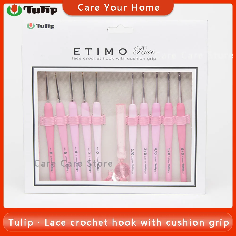 Original Tulip Crochet Needle Embroidery Needle Set Tulip Etimo Ergonomic Crochet Hook Crochet Needle Kit Set