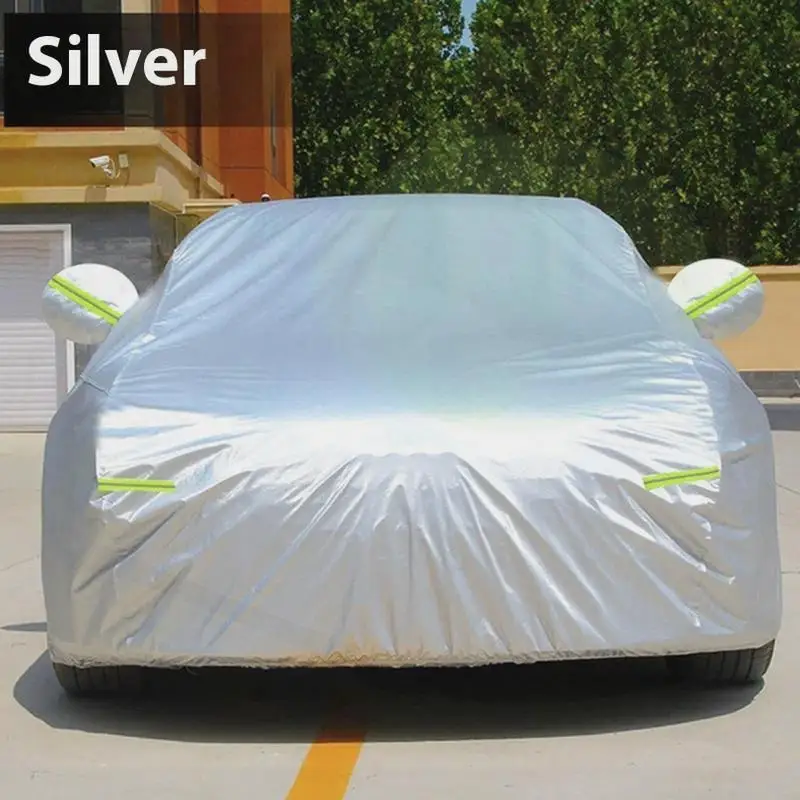 

Для солнцезащитного полного защиты, универсальный, подходит для внедорожника, седана, автоаксессуаров, водонепроницаемый защитный снежный чехол, автомобильные чехлы