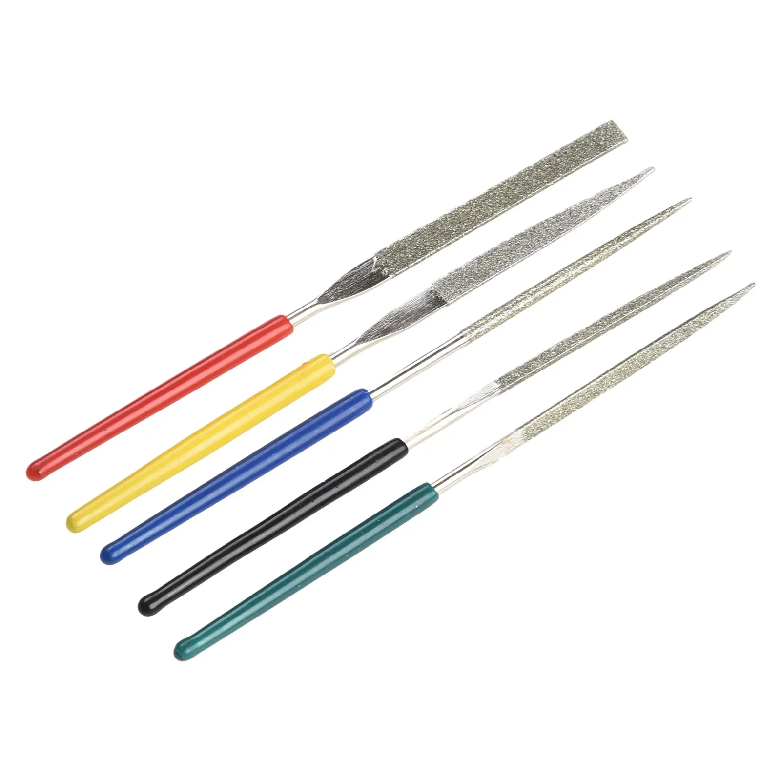 Small Needle Files Hand Tool Metal Multi Purpose Non-slip Quick Change Replacement Semicircle 2*100mm Hot Sale