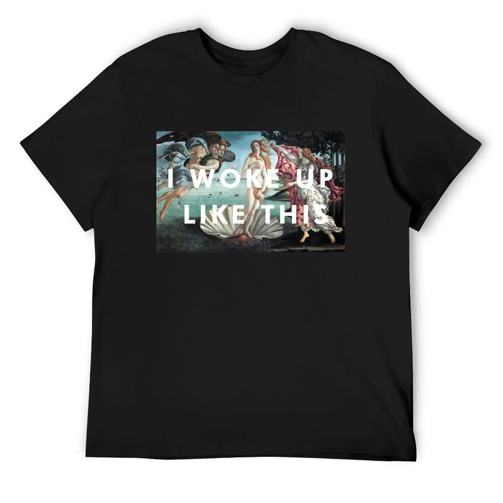 

I WOKE UP LIKE THIS T-Shirt graphic t shirts summer 2025 baggy shirts mens graphic t-shirts hip hop
