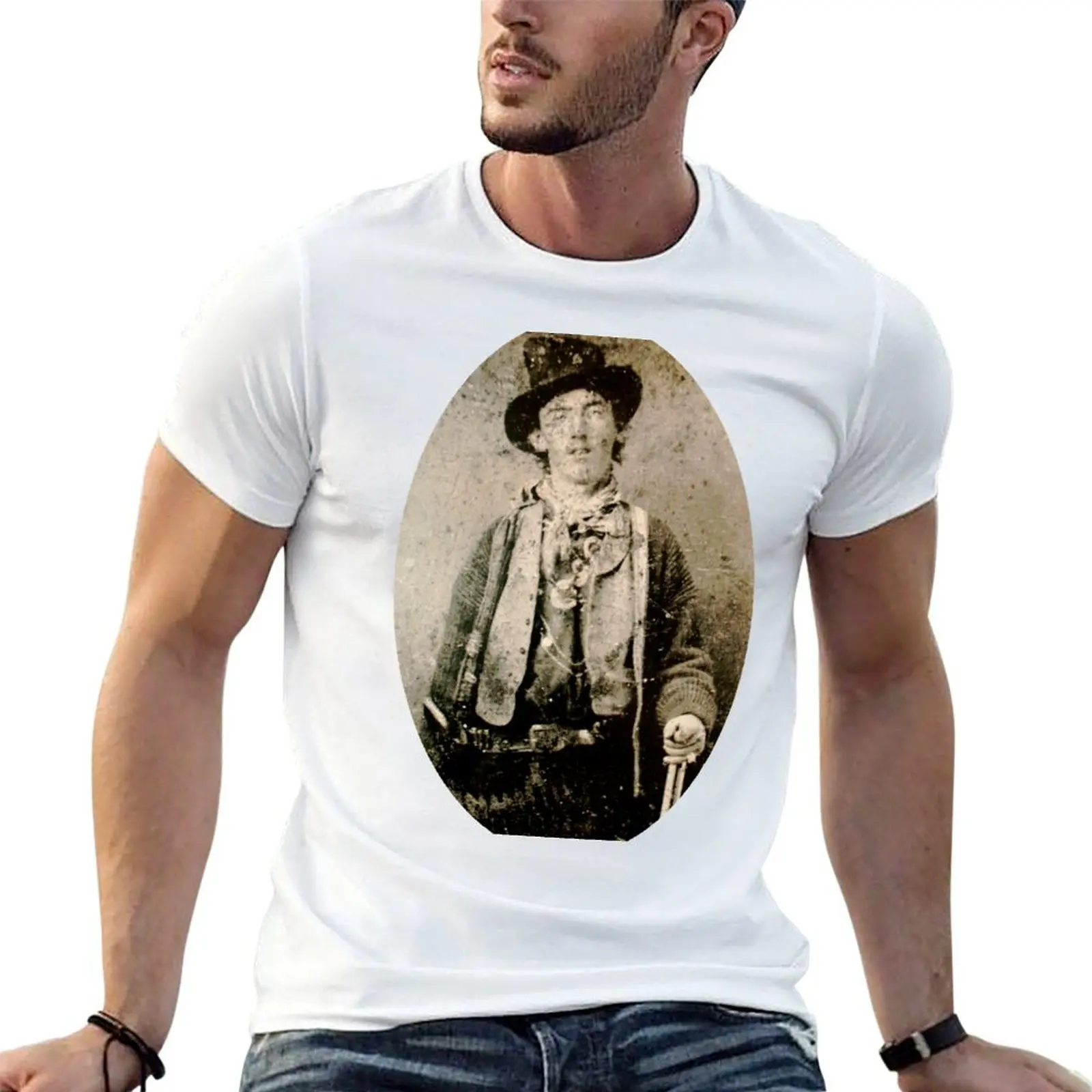 The Real Billy The Kid T-Shirt funny costumes quick-drying tee shirts for men