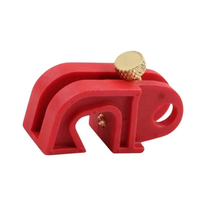 R9UF ล็อคเบรกเกอร์การติดตั้งง่าย ๆ ที่มีวัสดุหน่วงไฟหัวสกรูขนาดใหญ่สำหรับการป้องกันอุบัติเหตุทางไฟฟ้า