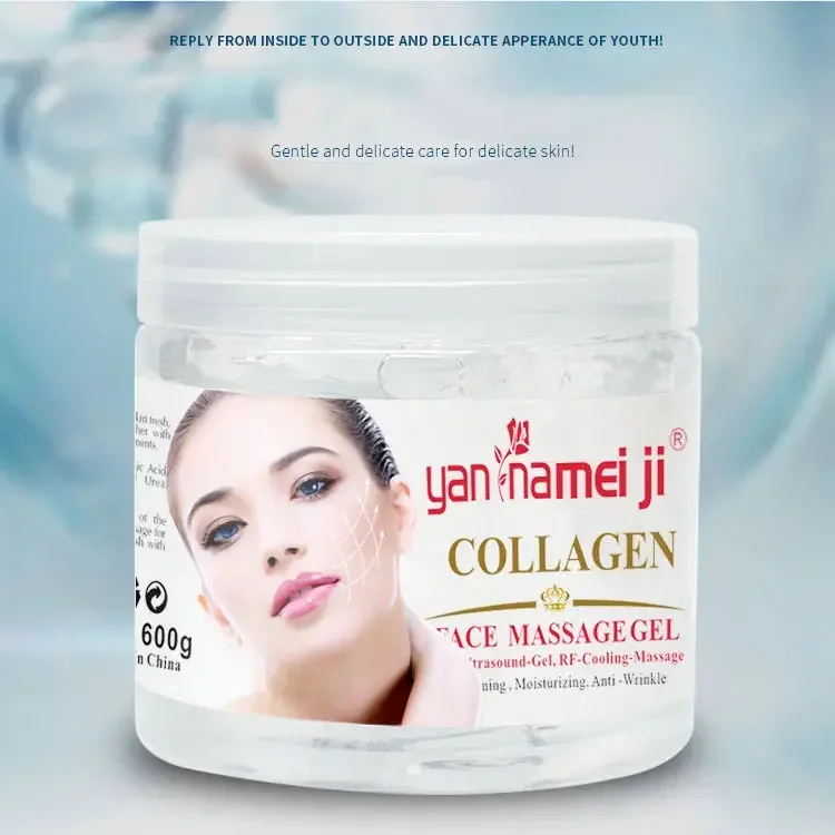 Gel rafraîchissant IPL à ultrasons 600 ml - Gel professionnel de raffermissement et de levage de la peau pour appareils de beauté - Gel conducteur efficace