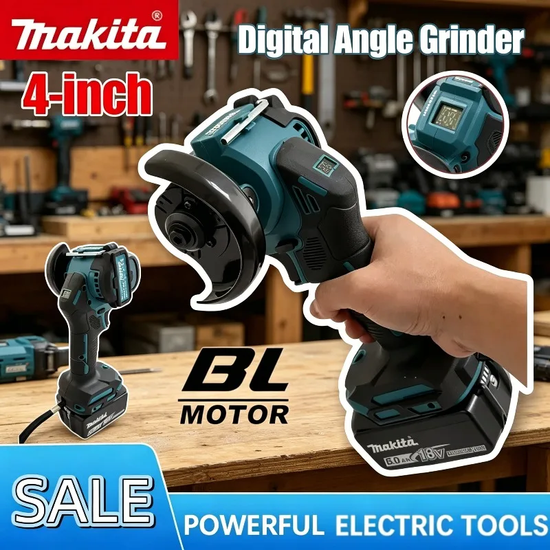 mini-meuleuse-d'angle-numerique-sans-balais-makita-machine-a-meuler-et-a-couper-outil-electrique-pour-batterie-20v-18v