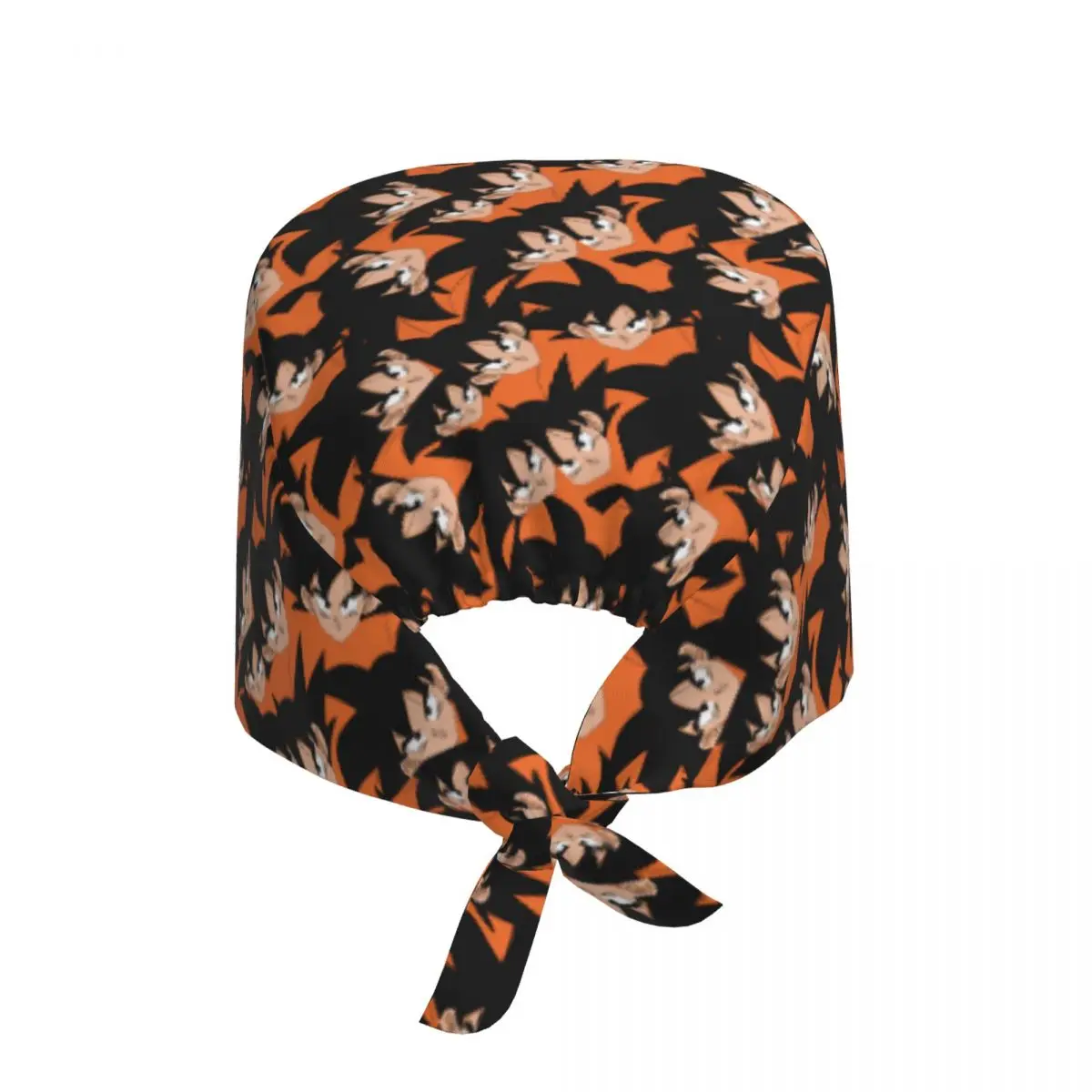 Custom Goku Japan Anime Super Saiyan Scrubs Cap Surgical Hats Women Men Operating Room Cap Operator Hats Lab Works Hat