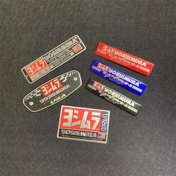 1 Stücke Aluminiumlegierung Motorrad Auspuffrohre Rohr Kraftstofftank Aufkleber Aufkleber Coole Persönlichkeit Skorpion gelten für Yoshimura